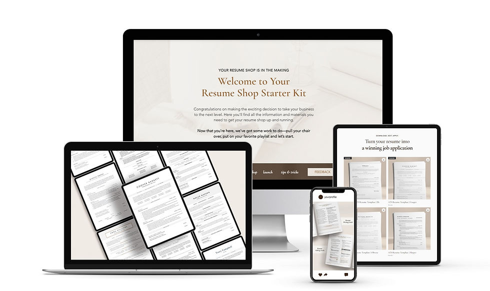 Selling Resume Templates: My Journey from 0 to 8 000  Sales