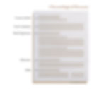 Chronological resume format. Typical structure of chronological resume format with contact details, career summary, work experience, education, and skills sections.