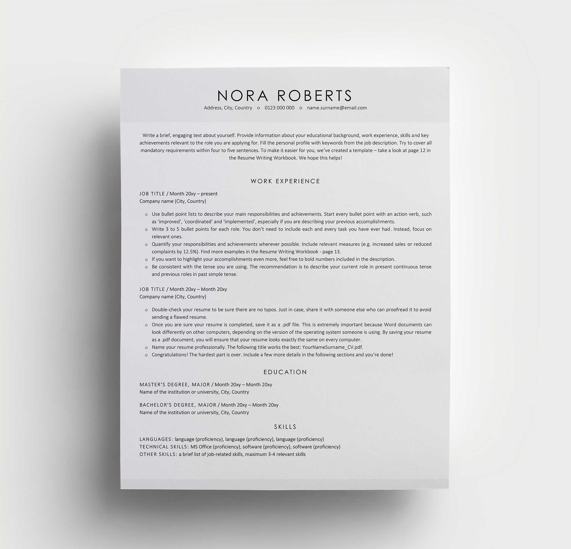 minimalist-ats-friendly-cv-resume-templa