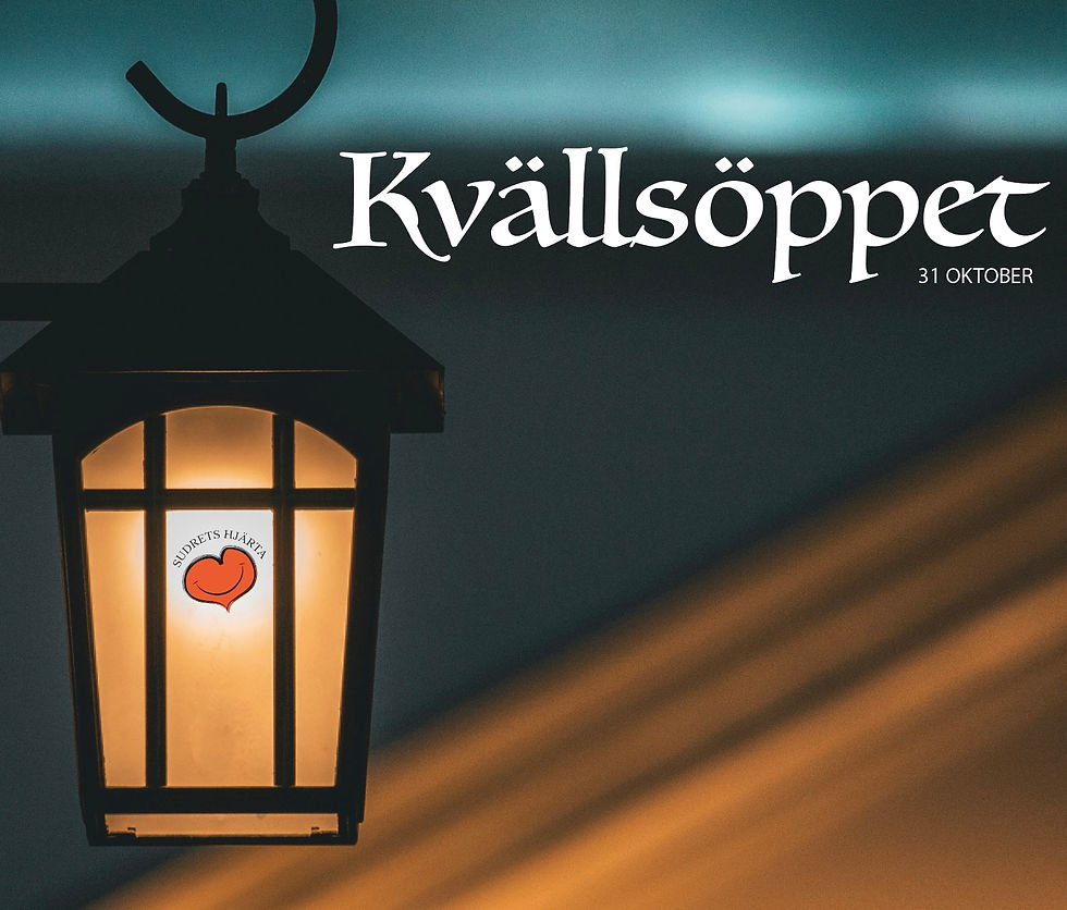 KVÄLLSÖPPET PA HEMSE!