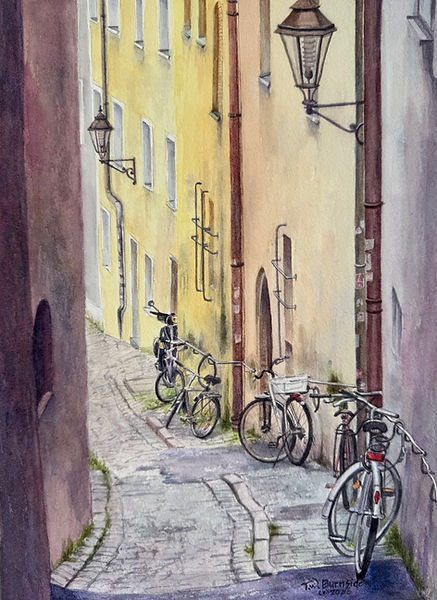 Quiet Alleyway on Corpus Christi Day in Passau, Germany wc 2026 twb.jpeg