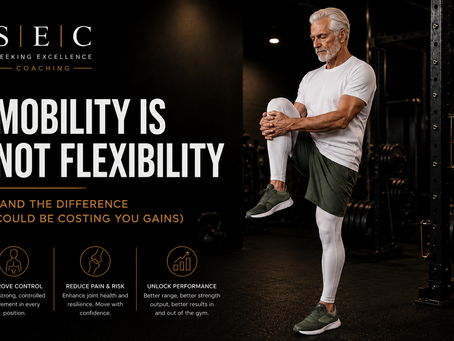Mobility Is Not Flexibility (And the Difference Could Be Costing You Gains)