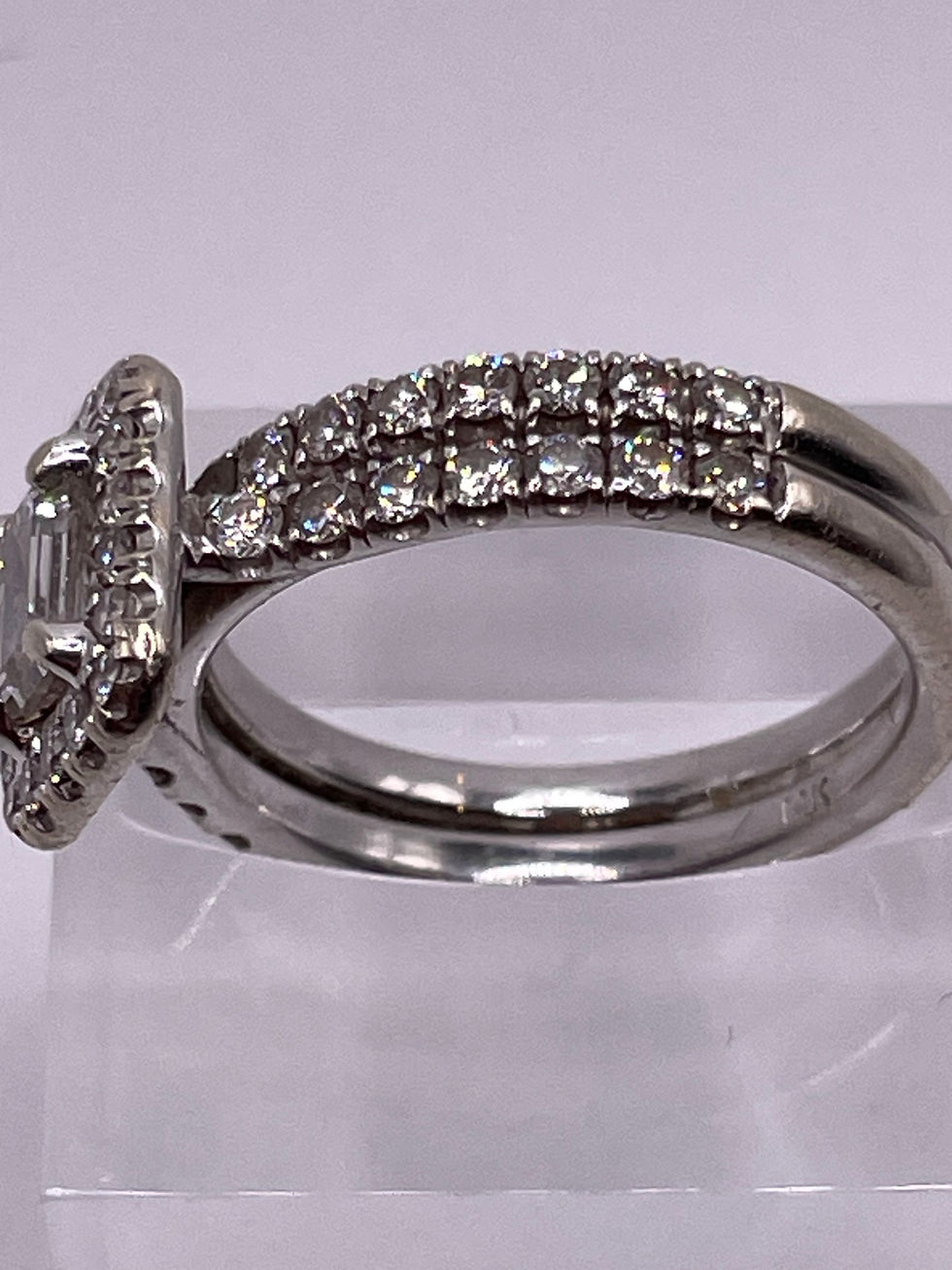 Thumbnail: Emerald Cut Engagement Ring