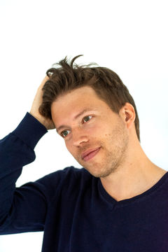 kenneth core belgian actor posing model look sexy