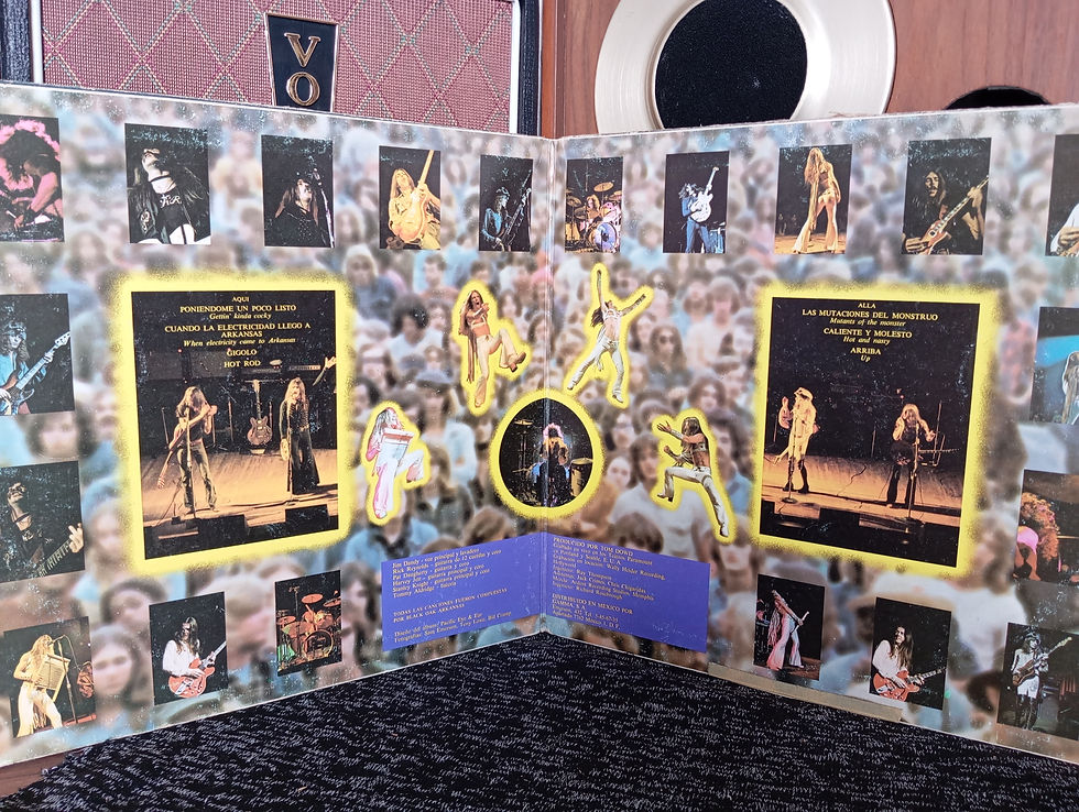 Miniatura: 12" | Black Oak Arkansas Título del Álbum	ROCK 'N' ROLL EN VIVO