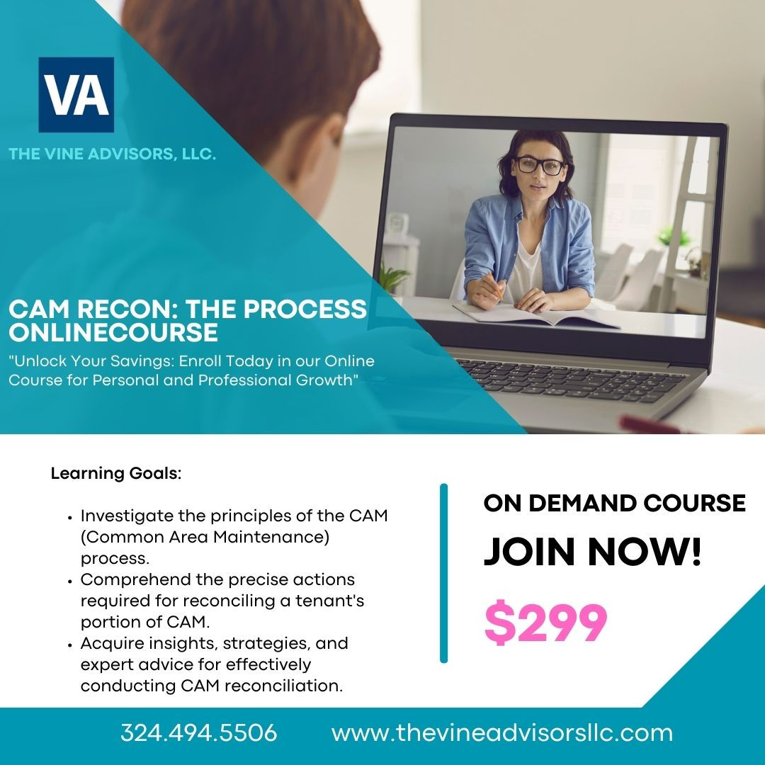 CAM RECONCILIATION COURSE: THE PROCESS
