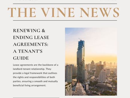 Renewing & Ending Lease Agreements: A Tenant's Guide