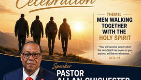 Men's Ministry Sabbath - June 27, 2026 - Theme: Men walking together with the Holy Spirit