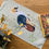 Thumbnail: crested crane tea towel