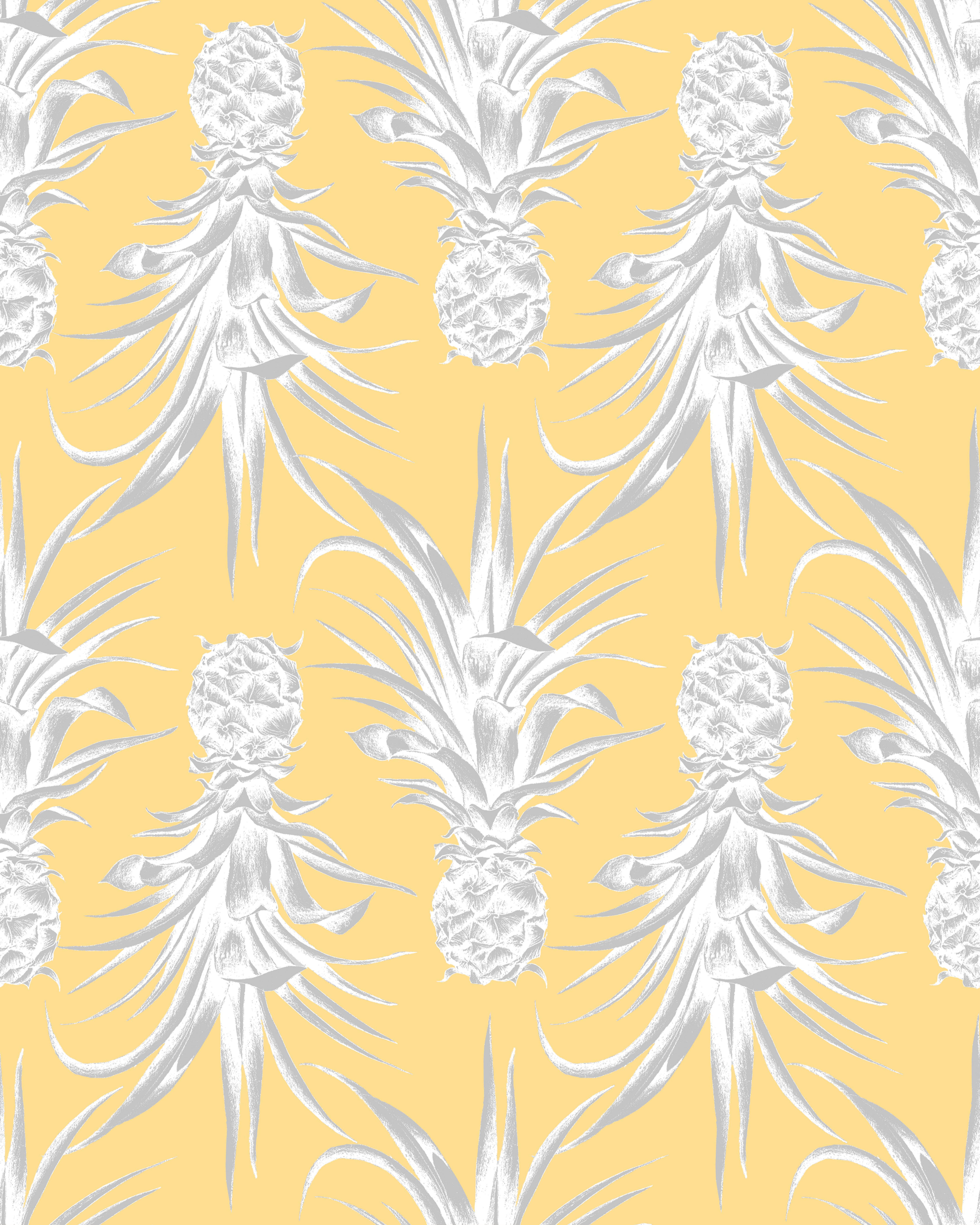 Pina colada wallpaper- Yellow