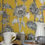 Thumbnail: An original floral wallpaper