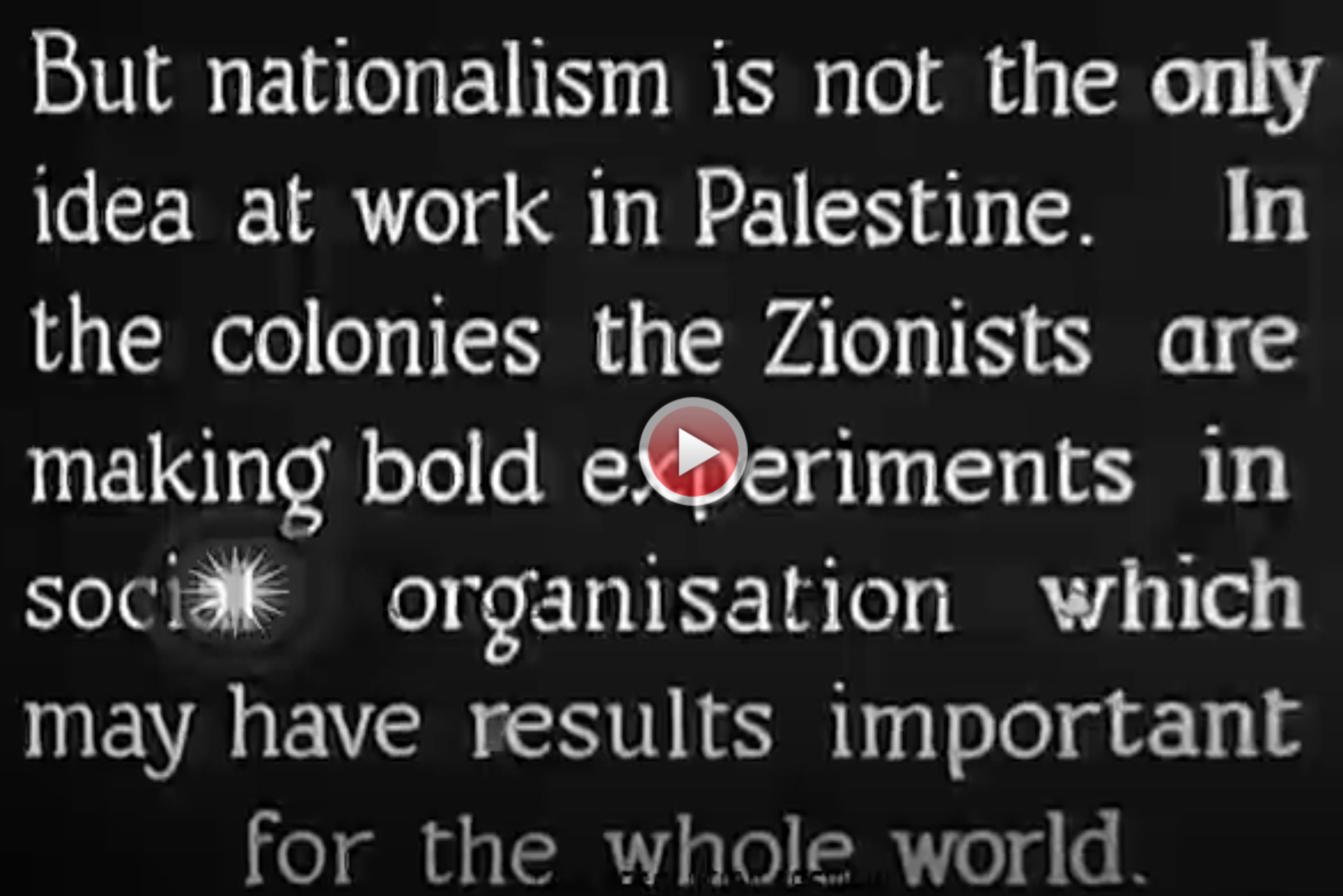 Life in a Zionist Colony (1941)