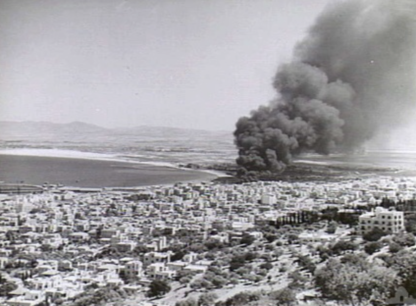 1940: Italy Bombs Tel Aviv