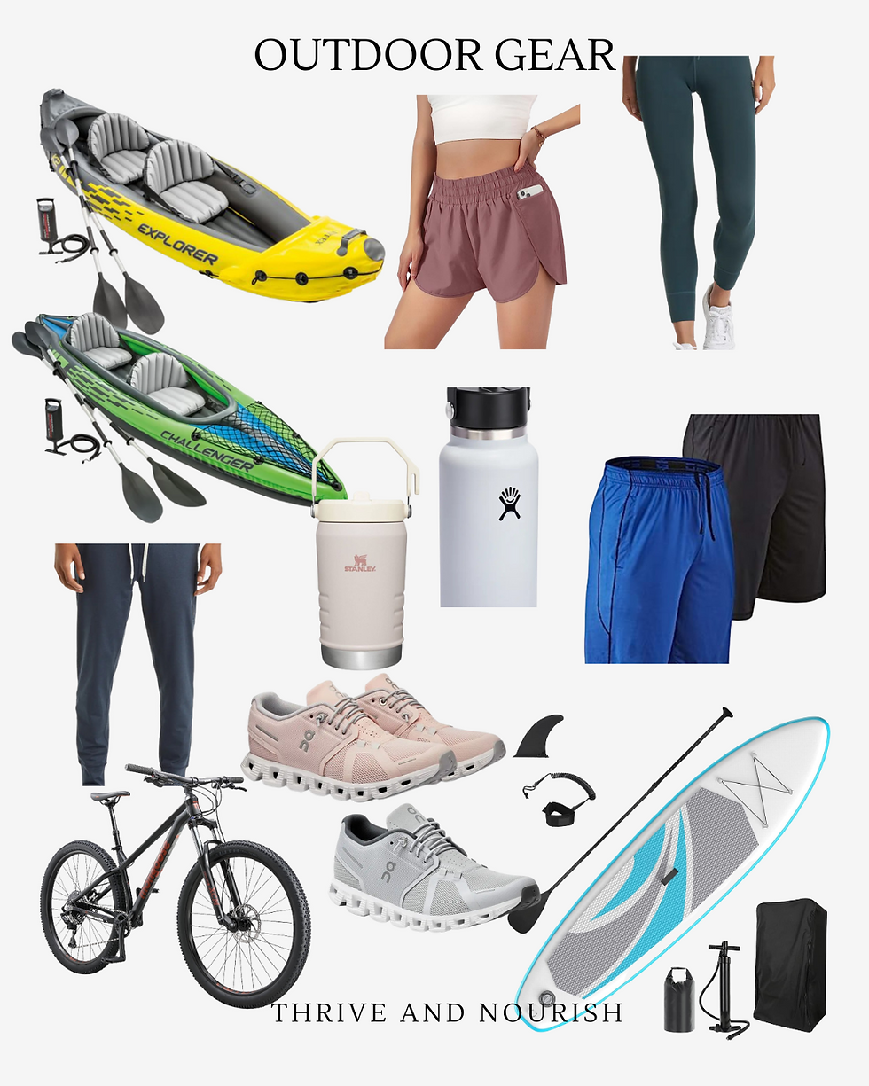 Outdoor gear guide