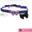 Thumbnail: Purple headband with bows, Light Purple Hearing Aid/Cochlear Headband with 3 Switchable Bows - Adjustable, Michela Design Canada