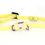 Thumbnail: Yellow cochlear Implant adjustable Headband on white surface, with buckle and knot detail.