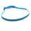 Thumbnail: Blue headband with a blue buckle, simple design, elastic around.