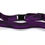 Thumbnail: Purple headband with black stripes and a buckle for hearing aids
