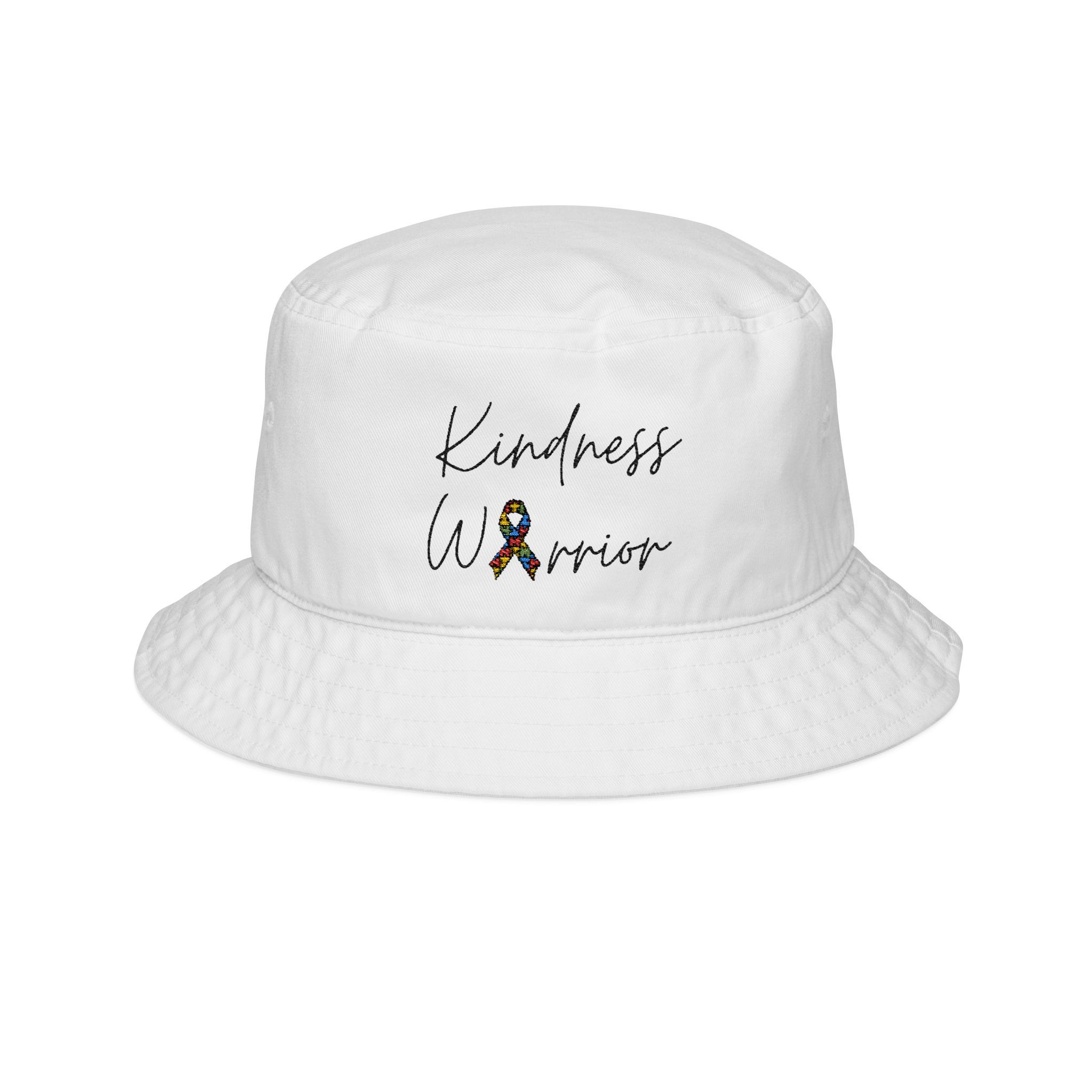 Whimsical Kindness Warrior Autism Bucket Hat