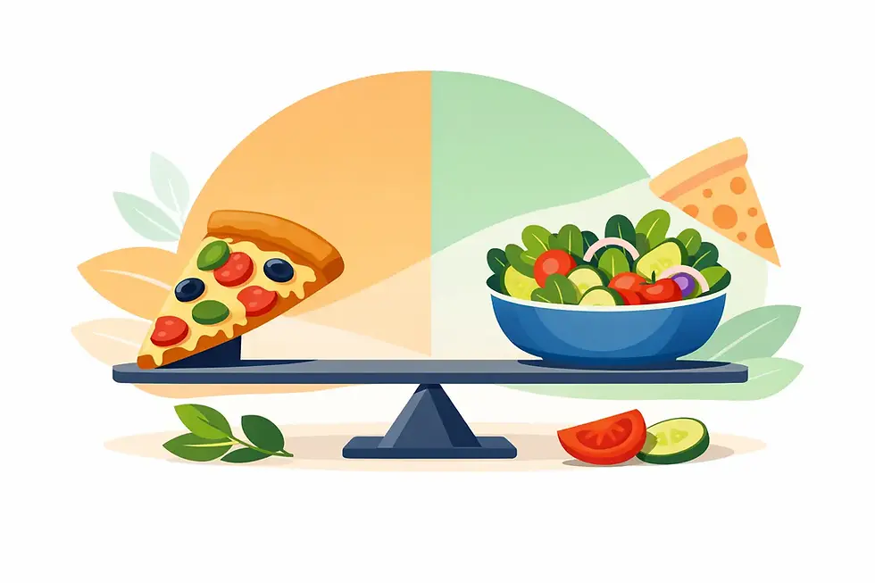Best Salad With Pizza? Start With Balance