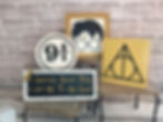 Thumbnail: Wizard Tiered Tray Decor - 3D Mini Wood Signs