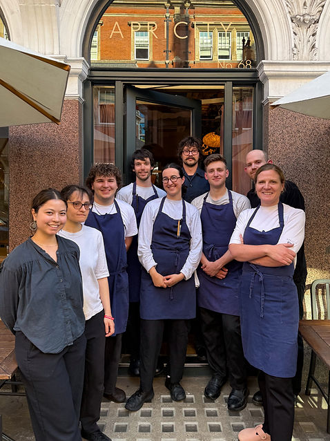 Apricity restaurant team photo