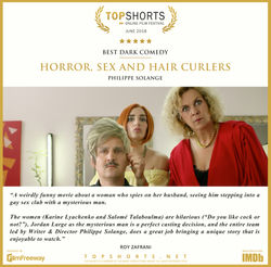 2018 06 Best Dark Comedy - HORROR, SEX AND HAIR CURLERS