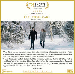 2018 10 Best Horror - Beautiful Cake
