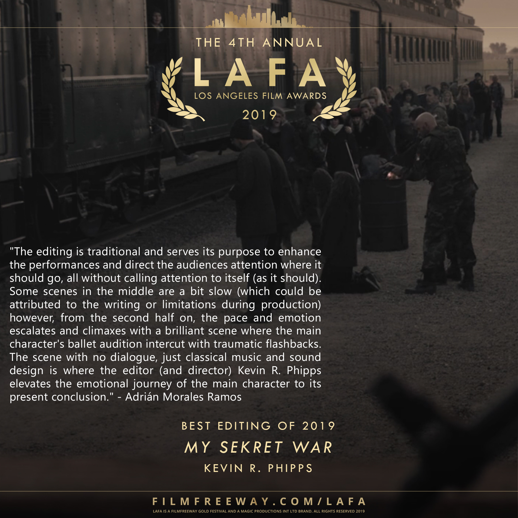 4th Annual LAFA Winners 2019 | LA Film Awards