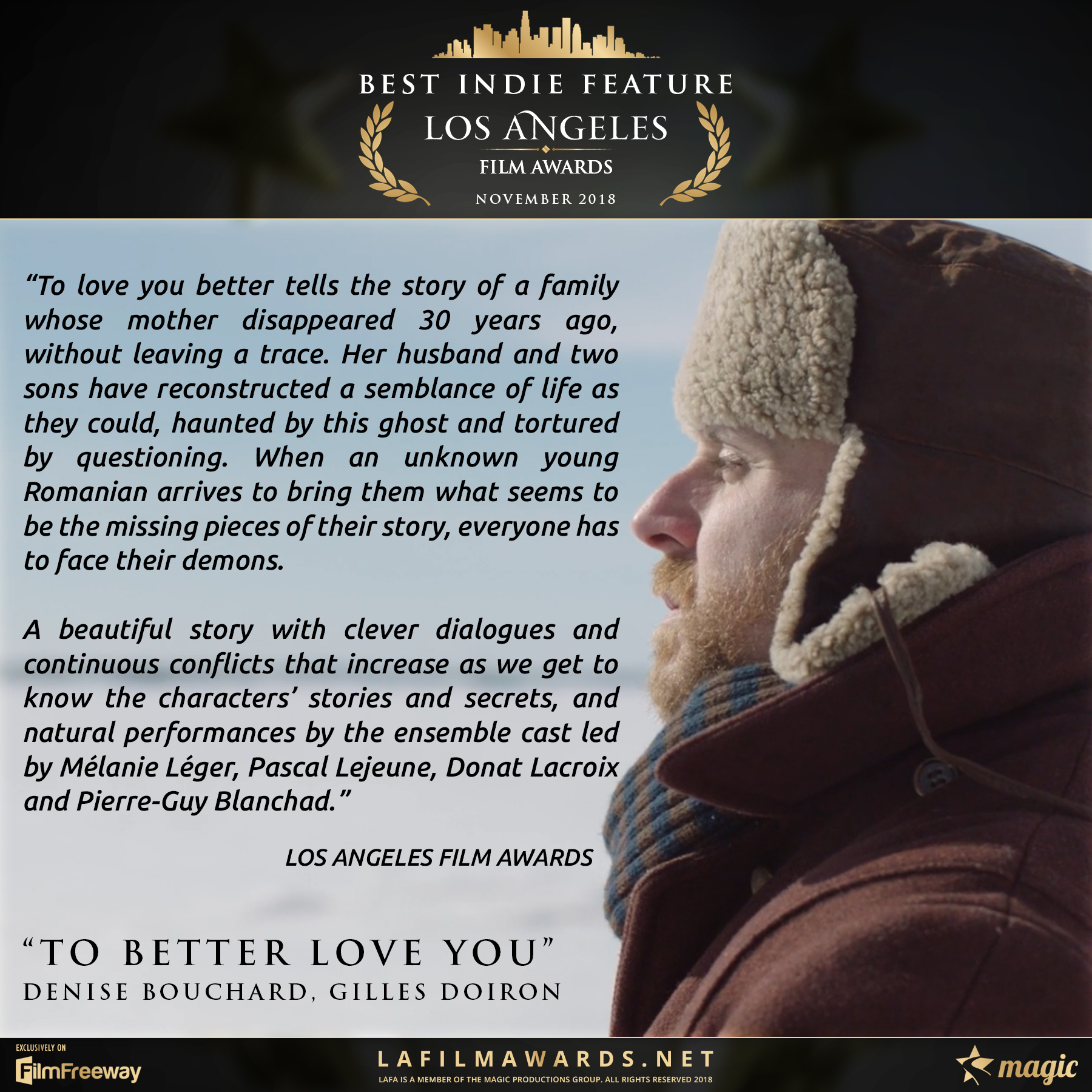 November 2018 La Film Awards