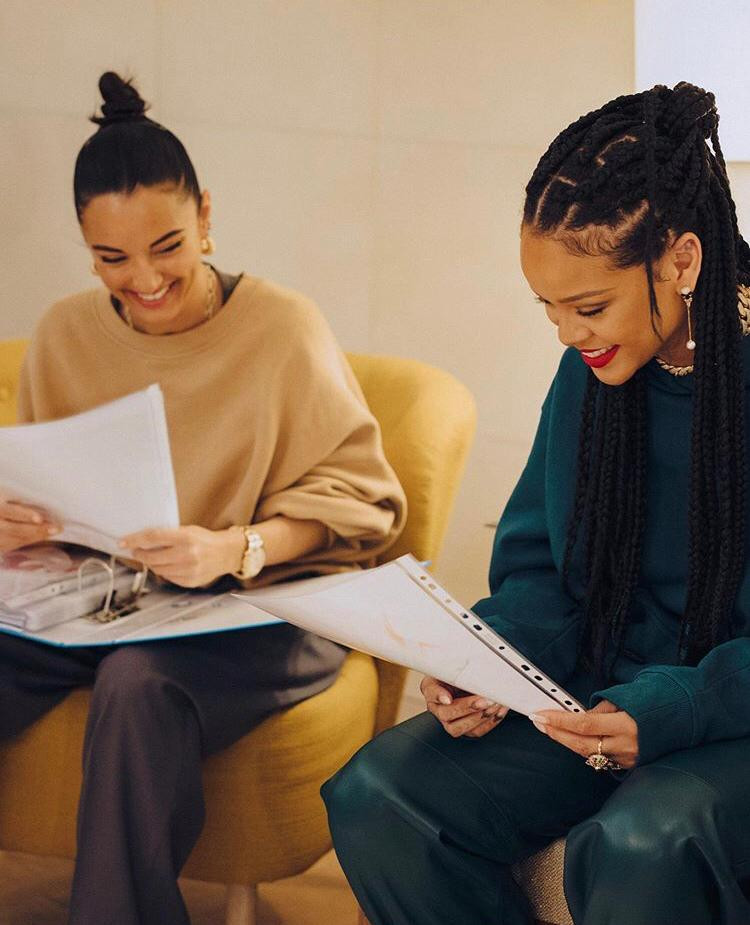 RIHANNA COLLABS WITH HER FAVORITE SHOE DESIGNER AMINA MUADDI FENTY X AMINA MUADDI