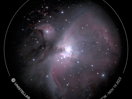 Great Orion Nebula and Other Observations 11/19/2023