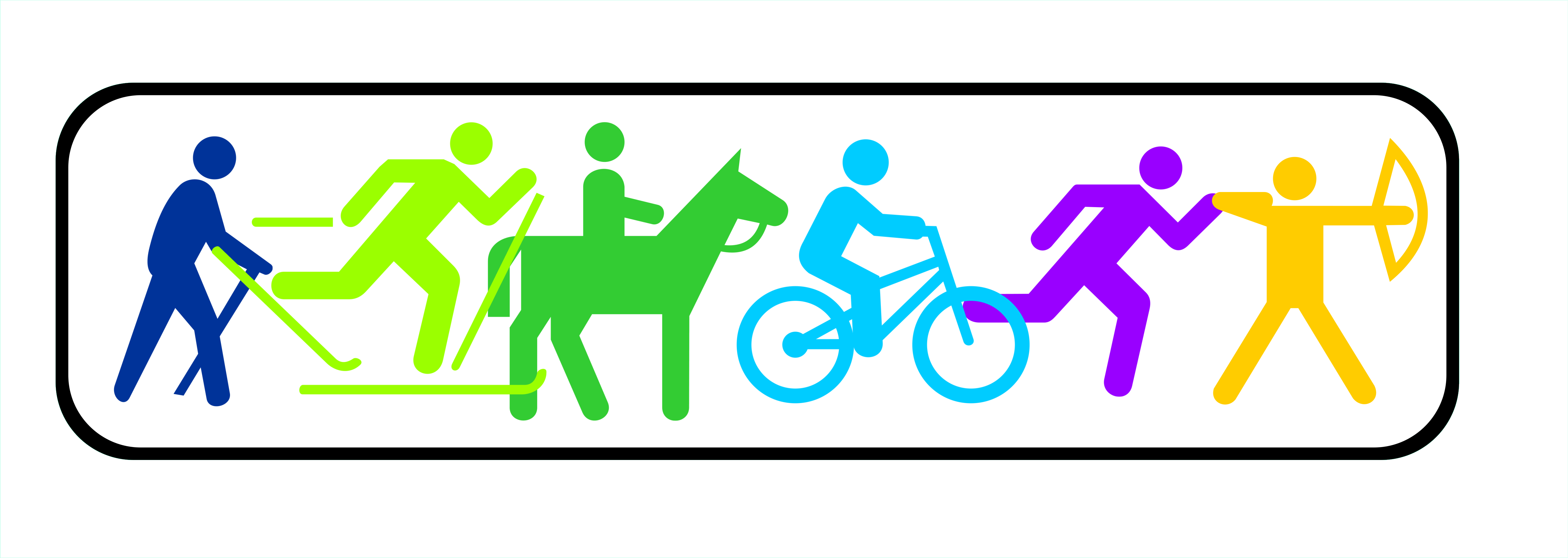 Non-motorized icons