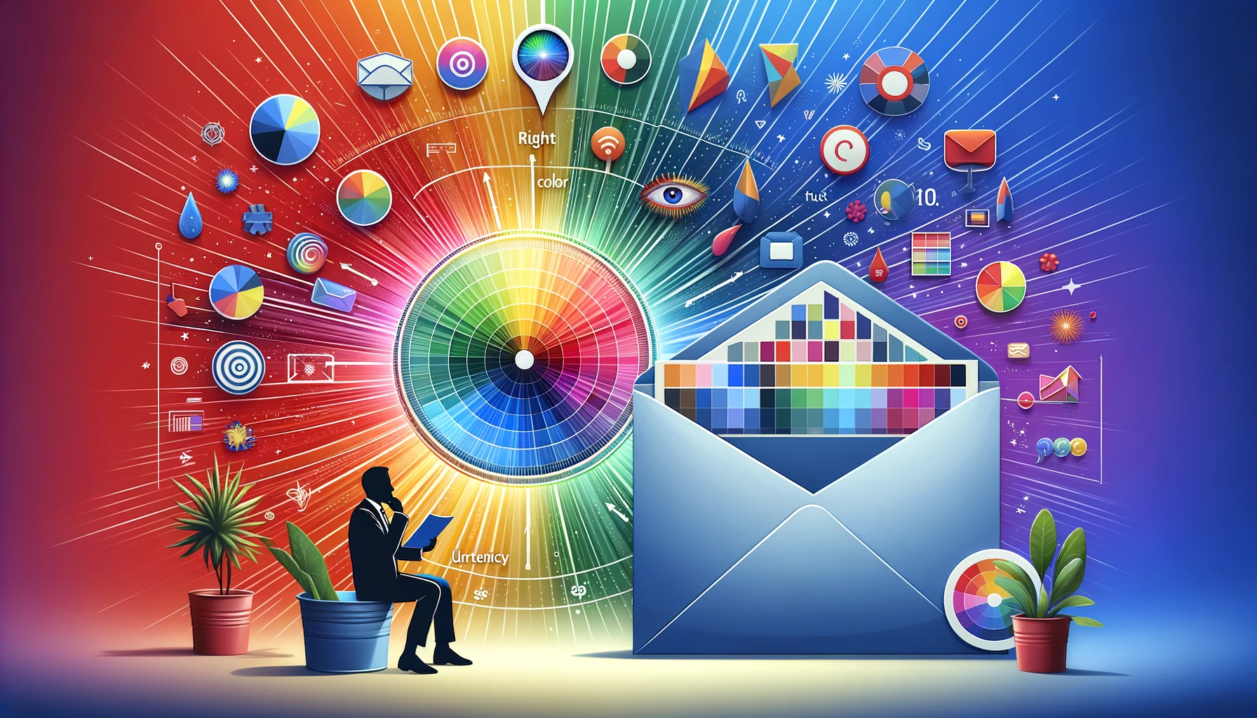 The Role of Right Color in Email Marketing Campaigns