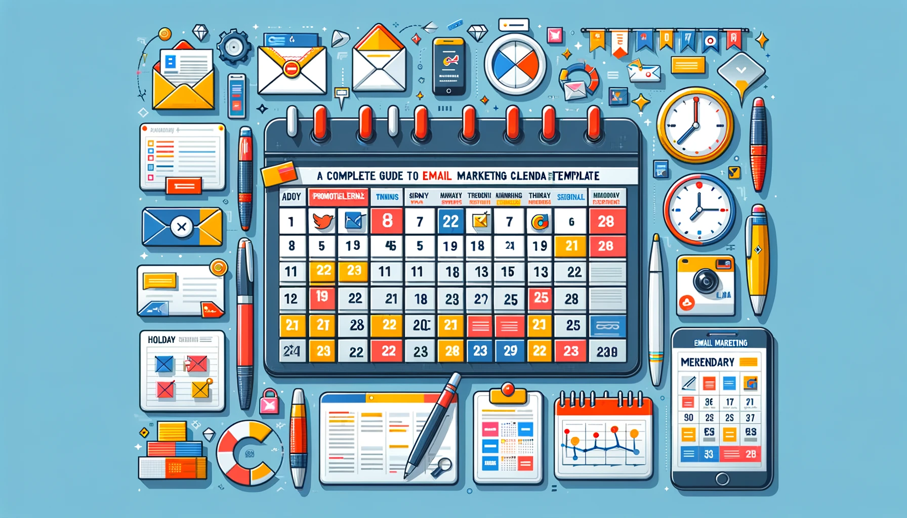 A Complete Guide to Email Marketing Calendar Template