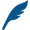 羽根のペンの無料アイコン素材.png