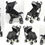 Miniature : Poussette Canne Zeta Migo