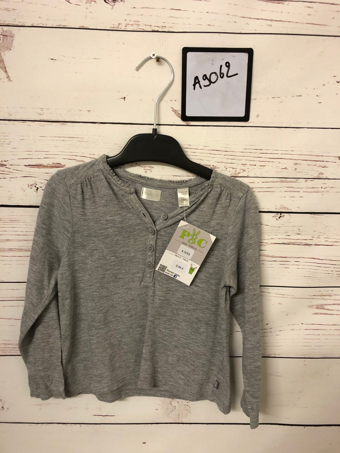 T-SHIRT MC ML Okaidi 4 ANS F