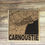 Thumbnail: Custom location cork coaster for wedding gift