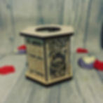 Thumbnail: Wooden Tealight Holder for Rustic Home Decor