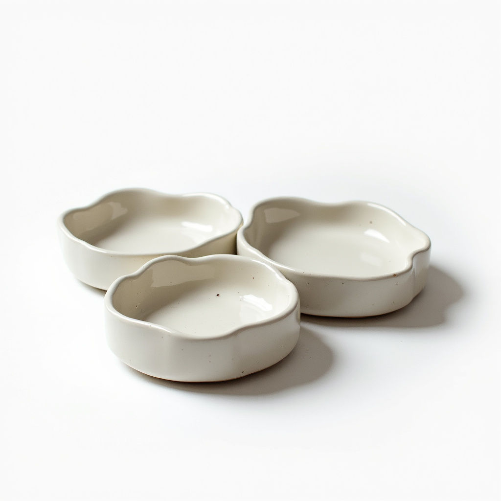 Mid Century Ashtray Set