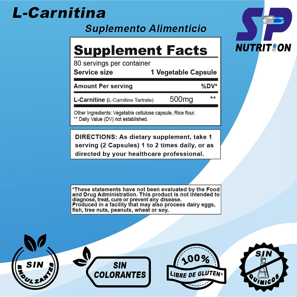 Miniatura: Supreme L-Carnitine 500mg