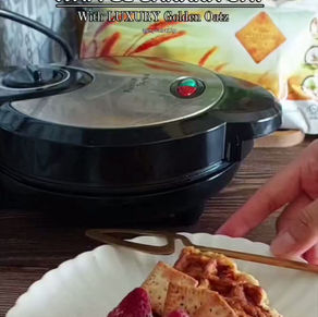 Waffle Banana Boat Elevated with LUXURY Golden Oatz 