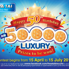 Hwa Tai 50th Anniversary Contest Campaign