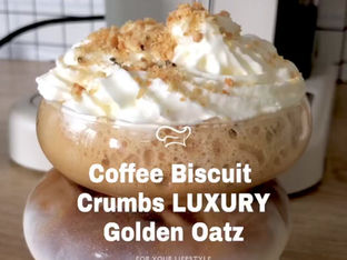 Coffee Biscuit Crumbs LUXURY Golden Oatz