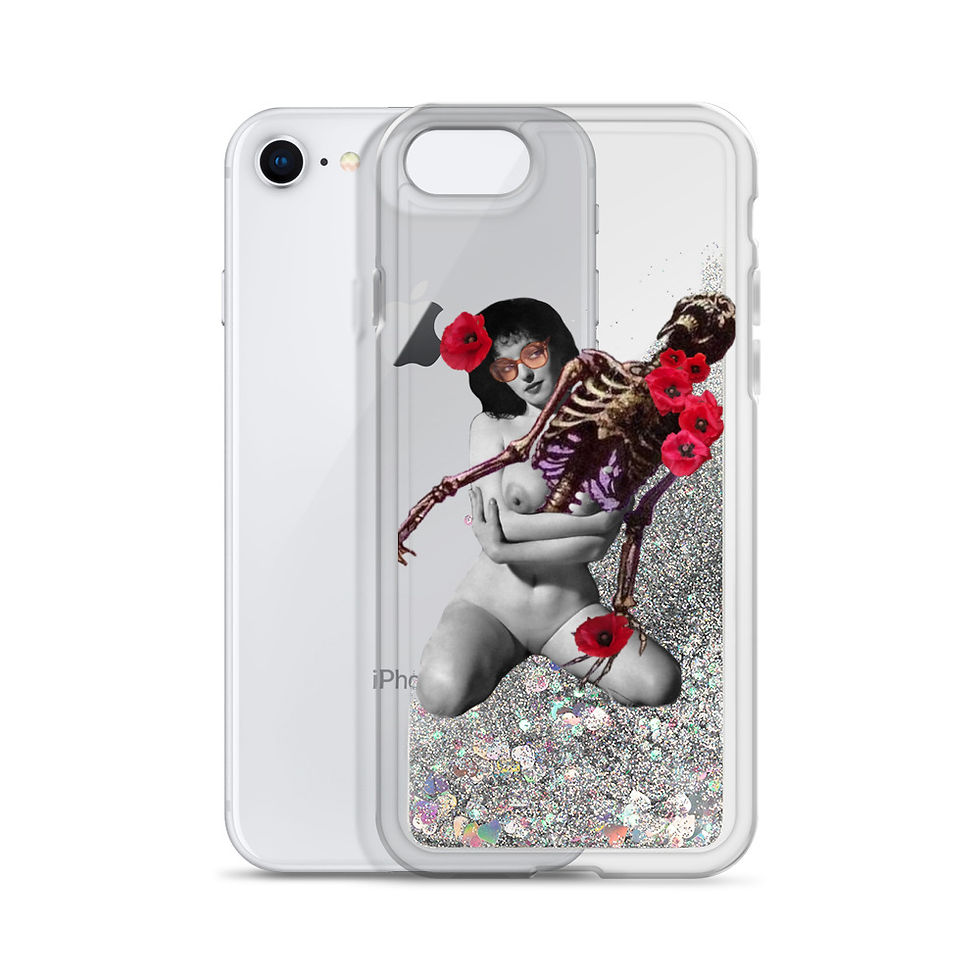 Thumbnail: Necromancer- Liquid Glitter Phone Case