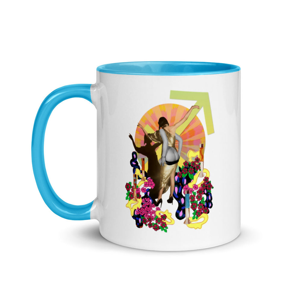 Thumbnail: Sagittarius- Zodiac Series- Mug with Color Inside