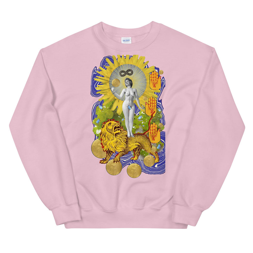 Thumbnail: Strength- Tarot Erotique- Unisex Sweatshirt