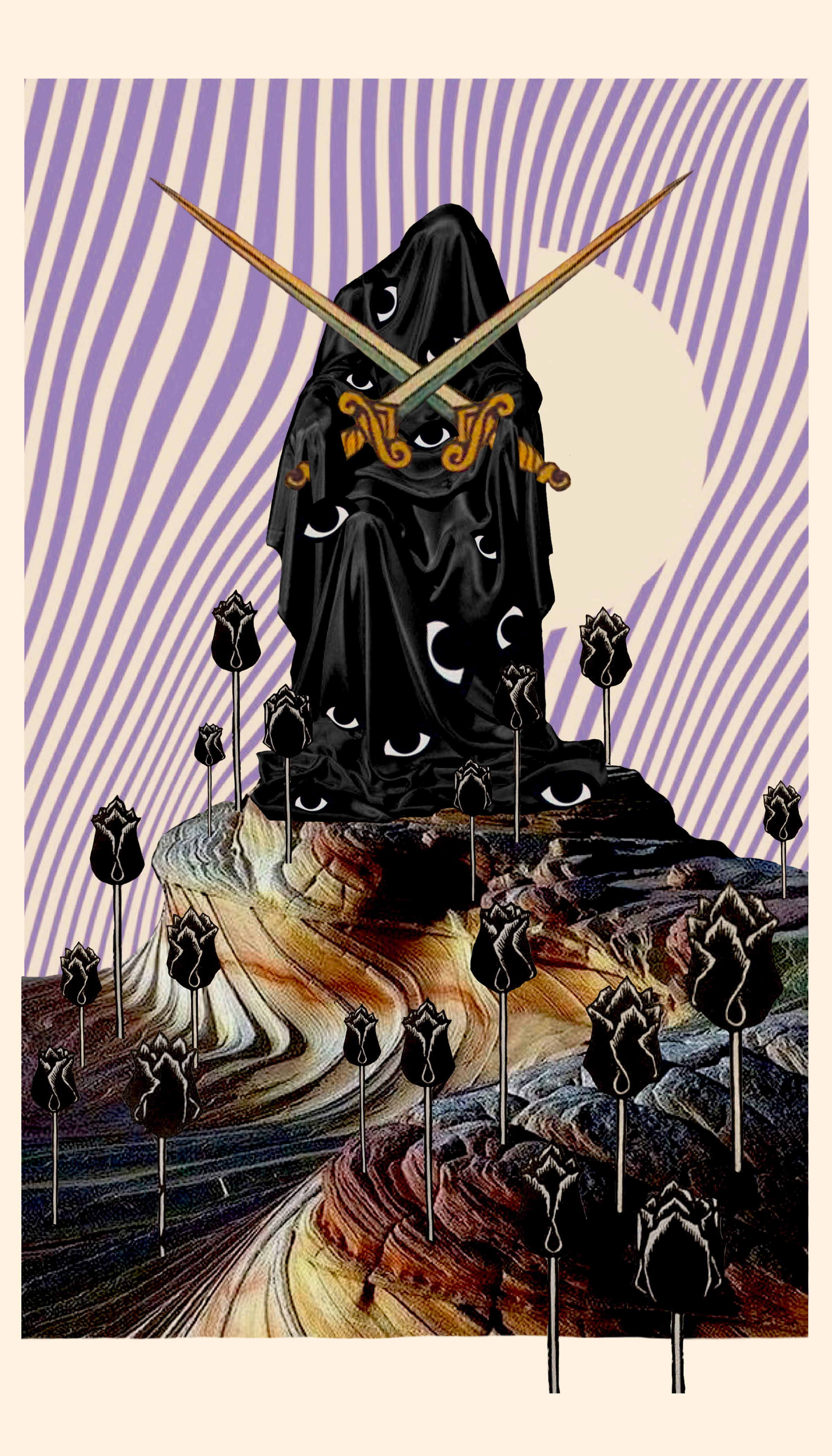 Two of Swords- Fine Art Print