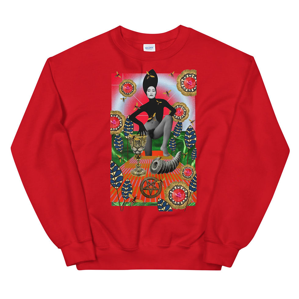 Thumbnail: The Magician- Tarot Erotique- Unisex Sweatshirt